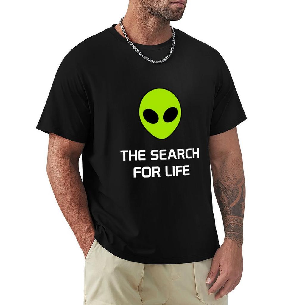 Terraforming des Mars: Suche nach Leben T-Shirt süße Oberteile erhaben Vintage übergroßes T-Shirt für Männer