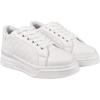 Shoetopia Girls A-36 White Sneaker - 6 Uk (Girls-A-36-White)