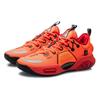 New LINING All City 9 Basketball Shoes Men Low Top Neon Radiant Orange ABAR005-4