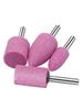 Flint 3mm Blue Corundum Grinding Wheel Head for Metal Rust Removal & Polishing, Electric Drill Grinder Attachment.