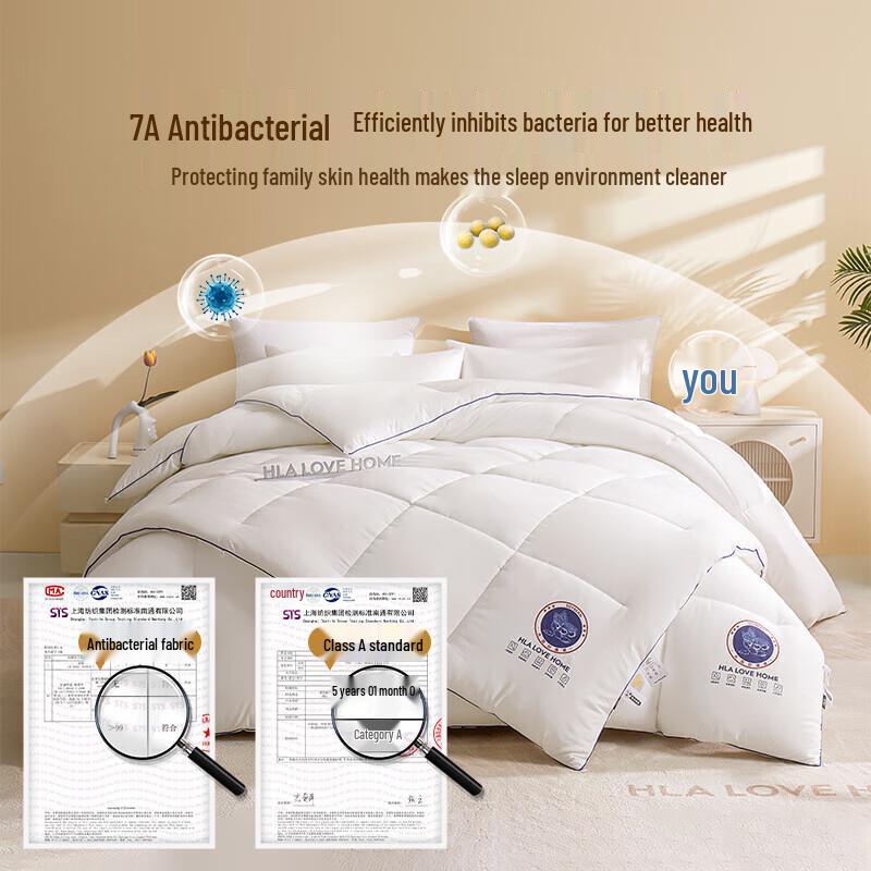 HLA 7A Antibacterial Soy Fiber All-Season Duo Quilt