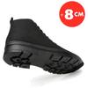 Mode Winter Herrenstiefel Schuhe mit Absätzen Versteckte Absätze Warme Canvas Schuhe zum Größerwerden für Herren Erhöhende Einlegesohle 8CM 6CM Lässig Erhöhend Sport