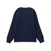 Adidas Originals 3-Stripes Rugby Soft Breathable Loose Long Sleeve Polo Shirt Unisex Tops KE3574