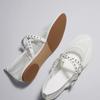 Mesh Breathable Flat Shoes Women's Summer Niche Temperament Buckle Fashion Casual Versatile Ballet Style Single Shoes