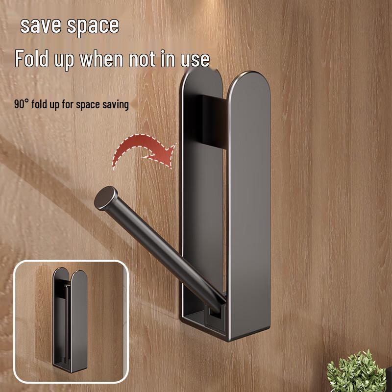 Foldable Wall-Mounted Clothes Drying Rack