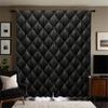 Piece Set High Definition Digital Printed Curtainblack Quilted Style Curtainhome Decoration Curtain Made Of Polyester Washable