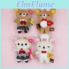 Cartoon Rilakkuma Plush Pendant With Chef Uniform Design For Kids And Collectors