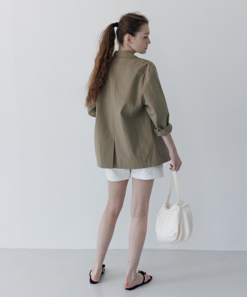 Ttudement Four Button Single Jacket Beige