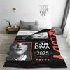 Melody Esa Diva Spain Eurovisions 2025 Blanket for Couch Soft Plush Blanket 50x60 Inch Multiple Sizes Bedspreads for All Seasons