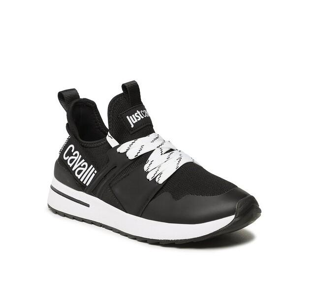 

Кроссовки Just Cavalli Sneakersy 74RB3SD3 Czarny