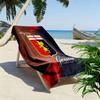 Genoa C.F.C. Logo Beach Towel, Large Soft Quick Dry Towel for Beach Camping Swimming