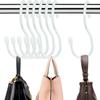 5pcs S Shaped S Hooks Metal Storage Rack Unique Bag Hanger Hooks  Home