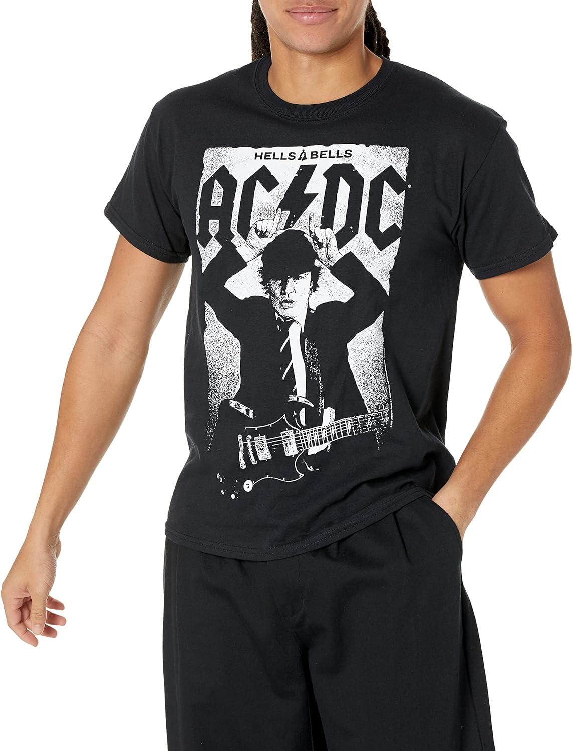 

Liquid Blue Unisex-Adult Standard Ac_Dc Angus Poster Short Sleeve T-Shirt XXXXXL чорний