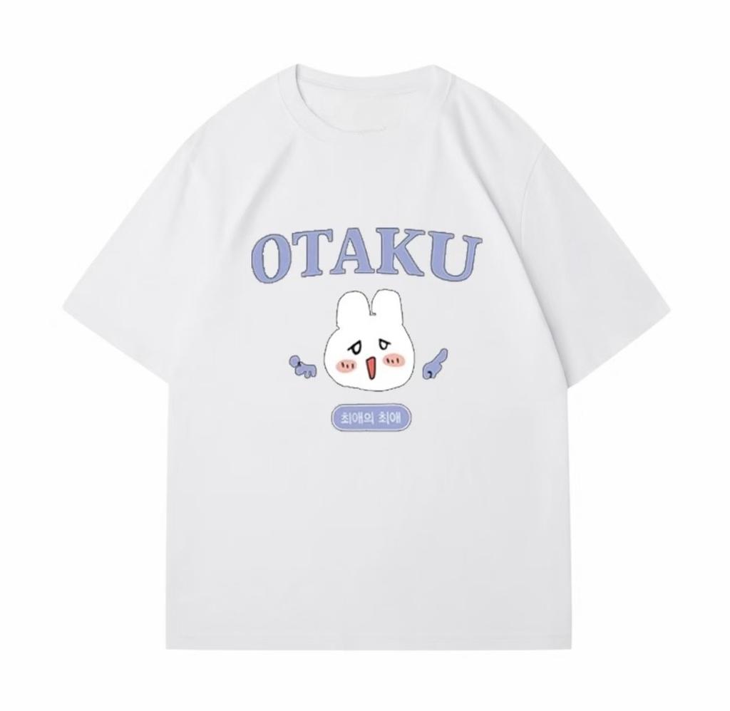 Summer Korean TXT SOOBIN The Same Kpop Short Sleeve  T-Shirt Overszied Y2k Pure Cotton White Unisex Top T-Shirt Women's Clothing