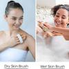 SPA Wooden Body Brush Natural Boar Bristle Organic Dry Skin Body Brush Bamboo Wet Back Shower Brushes Exfoliating Bathing Brush