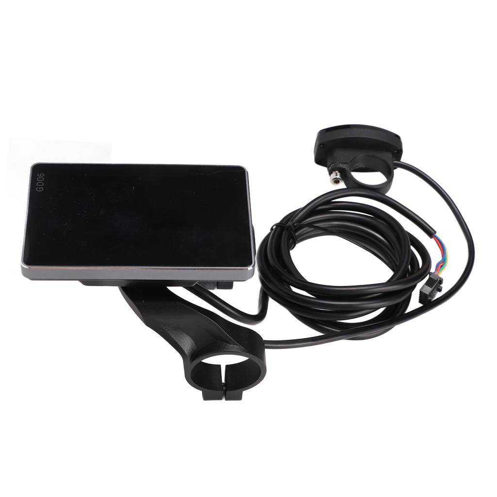 Elektrofahrrad LCD-Display GD06 Fahrradcomputer Tachometer mit 36V 48V Anschluss zur Modifikation