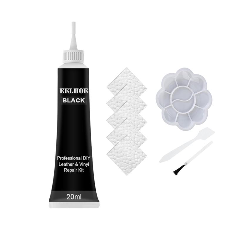 Lederreparatur für Couch Lederfarbe Lederreparatur Farbgel Lederfarbauffrischer Kratzerfüller mit Zubehör