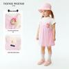 Teenie Weenie Kids Girl's T-shirt & Suspender Skirt Set
