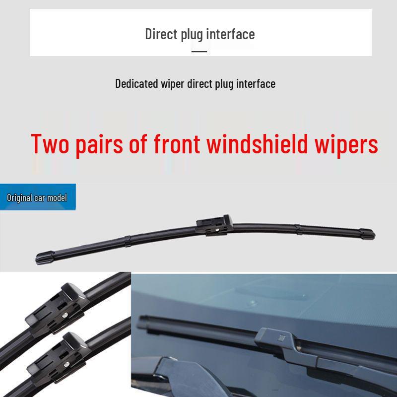 Premium Frameless Wiper Blades for Geely Haoyue – Fits Front Window, Compatible with New & Old Models
