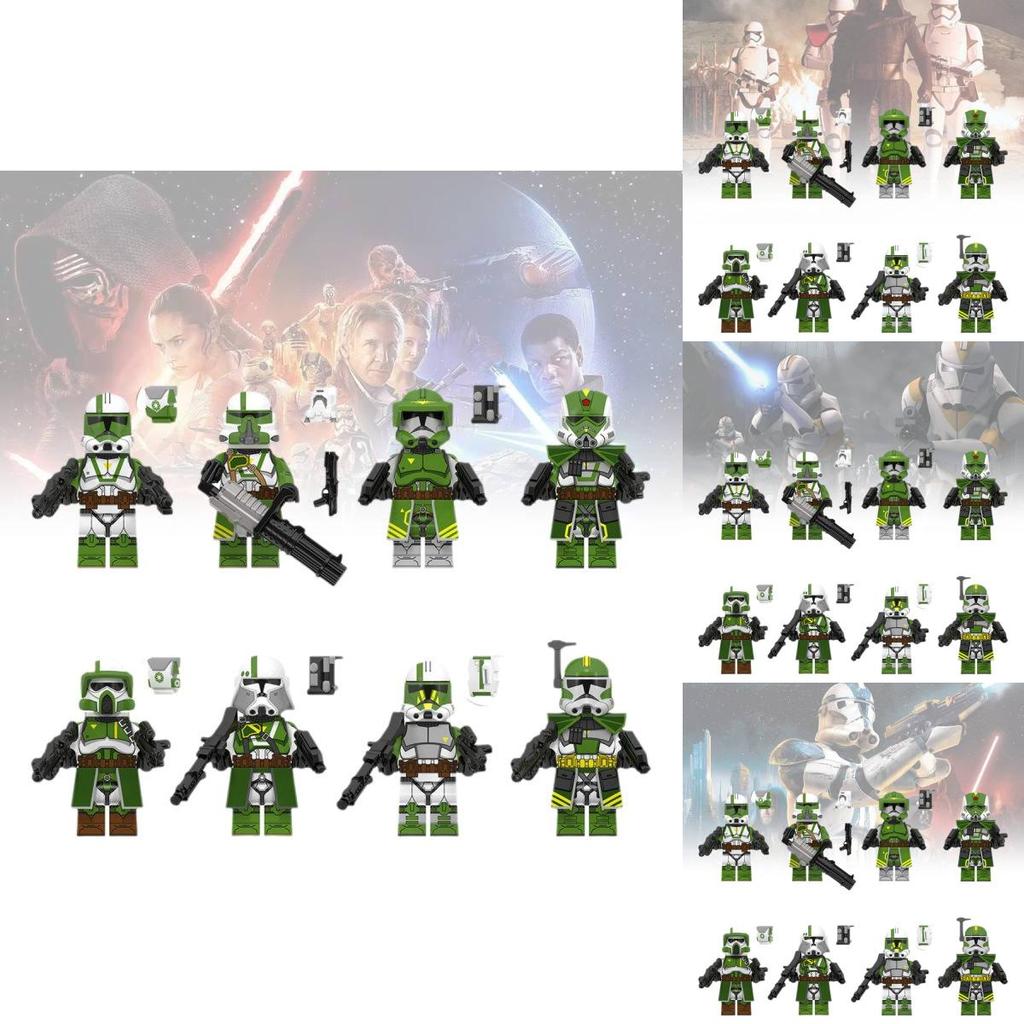 Wm6125 Apocalypse Commander Soldier Building Block Toy Set For Creative Play And Imagination