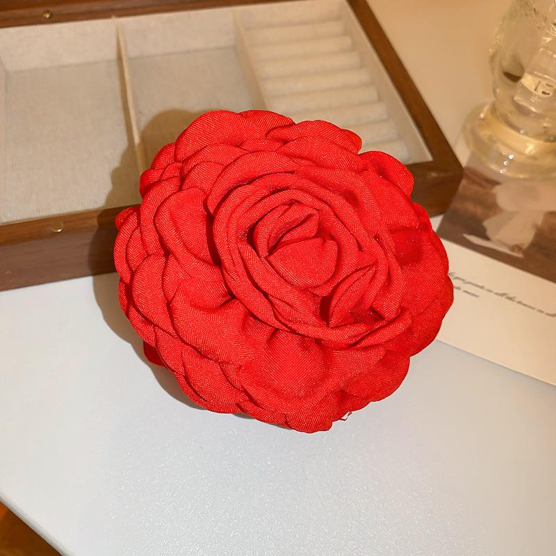 Große Blumen-Haarklammern für Damen, 2023, neu im Vintage-Stil, Kopfbedeckung, schlichte Haar-Accessoires in großer Größe für Frauen, Geschenk