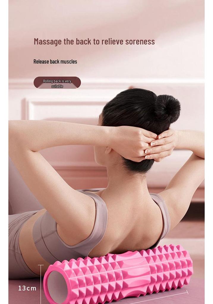 Wolf Tooth Foam Roller - Muscle Relaxation, Back Massager, Slimming Legs, 45cm Yoga Column.