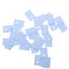 1111Pcs Insulating Tablets Insulation Cap Transistor Pads Circle Insulation Particle Ring Silicone Pad Sheet Strip for M1 Screws