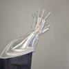 Impression 3D Armure de Bras Mécanique Multifonctionnelle Gants Longs en Plastique Techwear Vintage Médiéval Armure de Main Costume Cosplay