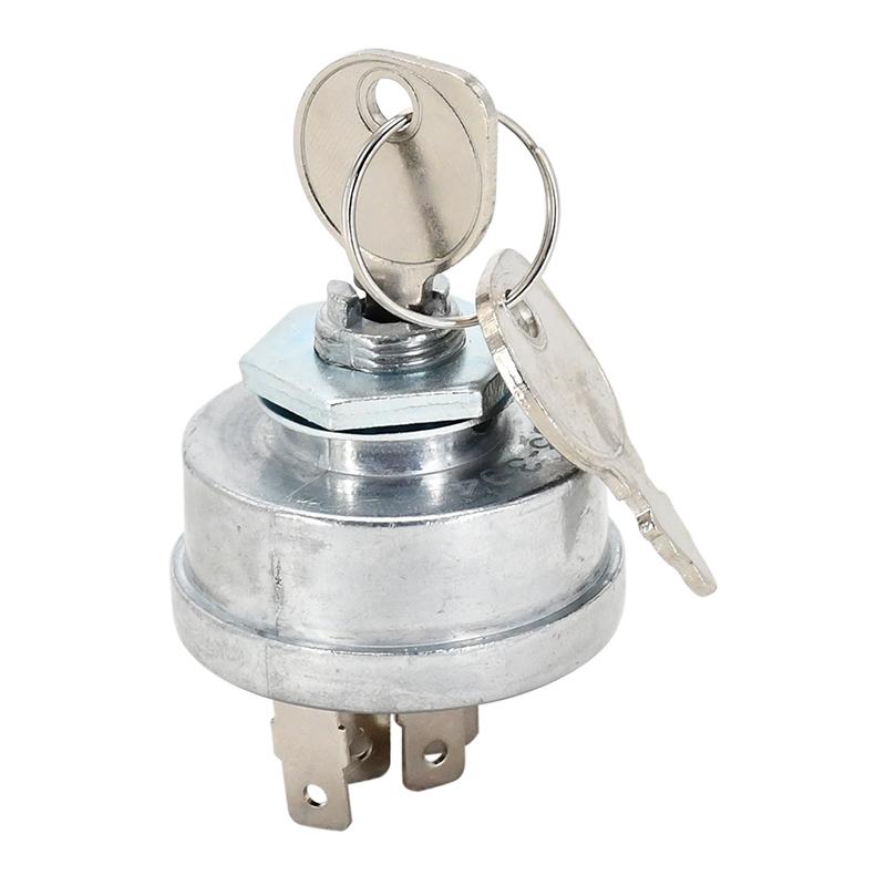 Ignition Starter Switch with 2 Keys 2509904S 2509902 Compatible with Kohler Engine CH11 CH11-15 CH12.5 CH14 CH18 CH20 CH22 CH25