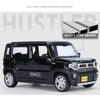 1/22 Suzuki Hustler SUV Alloy Car Model Sound and Light Pull Back Children's Toy Collectibles Birthday Gift