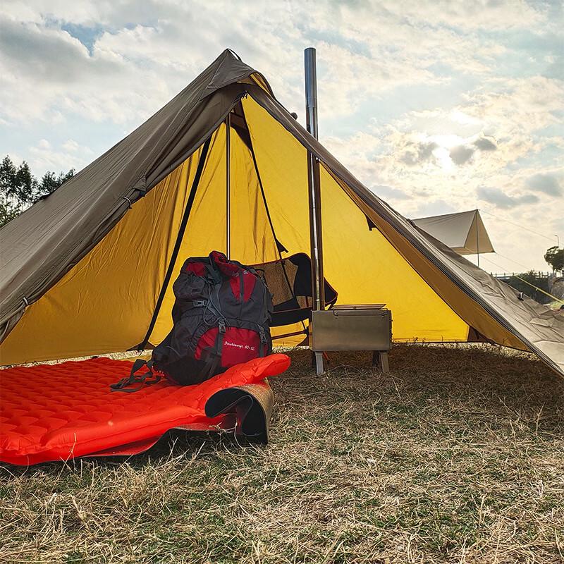 ZISIZ Flame Retardant Tent Stove Chimney Accessory