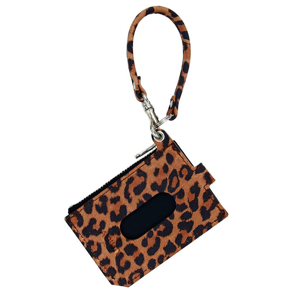 

AGILITY affa Pass Wallet: A compact, all-in-one pass case with an L-shaped zipper and a commuter pass holder in zebra and leopard prints