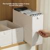 Clothing Storage Box With Foldable Design For Bedroom Organization