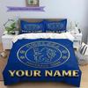 Custom Name,London Blues Chelsea Pattern Bedding Home Decoration Birthday Gift ( 1 Duvet Cover + 2 Pillowcase, Without Core),fan Merchandise.