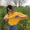 Women's Apricot Polo Long Sleeve Cropped Hoodie - Stylish Autumn/Winter 2023 Pullover with Hood