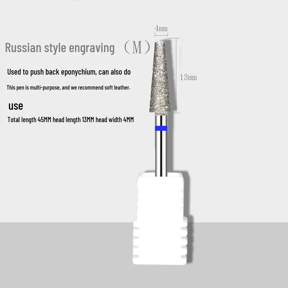 Diamond Nail Head Set for Cuticle & Nail Pre-Treatment and Removal