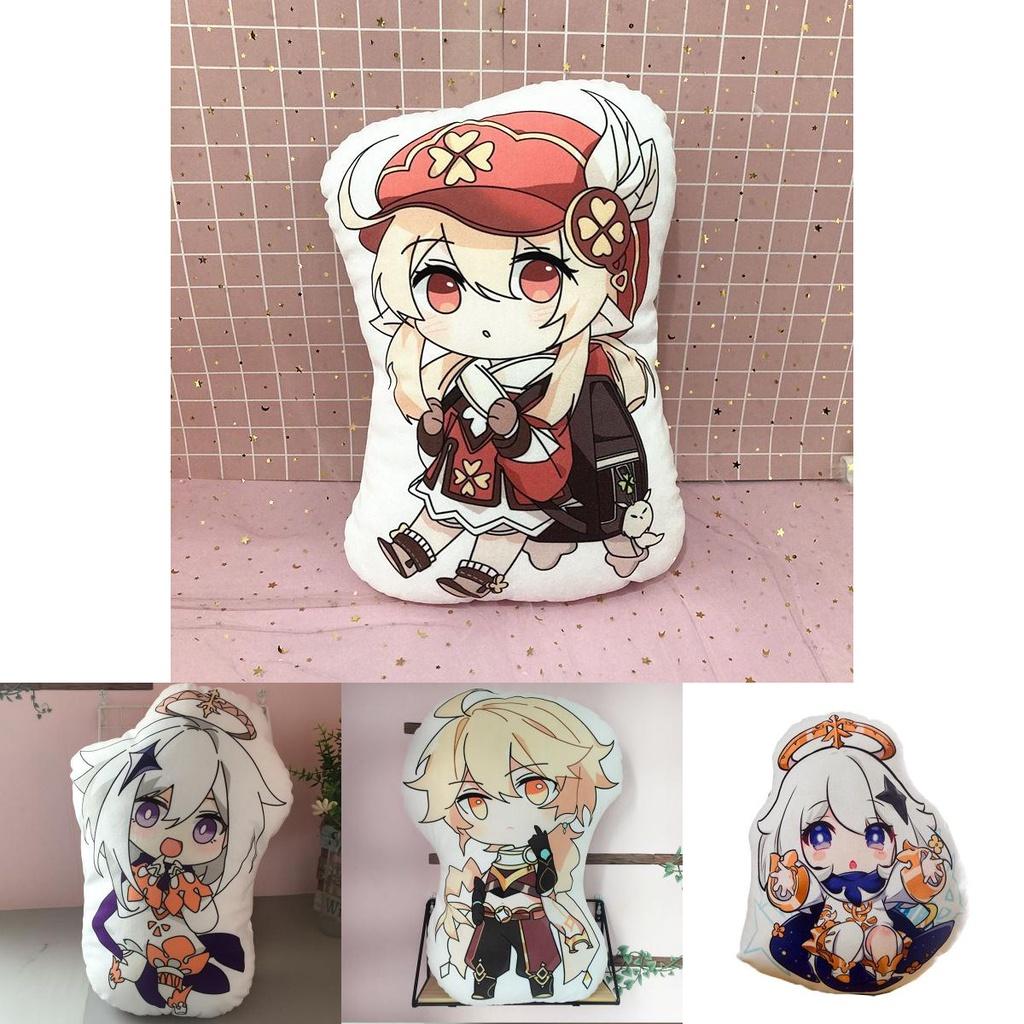 Adorable Genshin Impact Plush Toy Pillow Soft And Comfortable Zhongli Hutao Venti