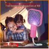 USB Rechargeable Multi-functional Mosquito Swatter - Portable, Electric Repellent and Lure for Indoor/Outdoor Use