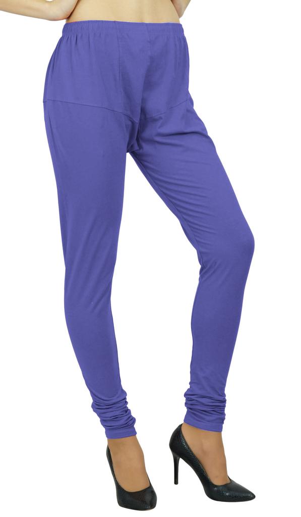 Atasi Women's Full Length Soft Cotton Leggings Stretchy Bottom Pants Free