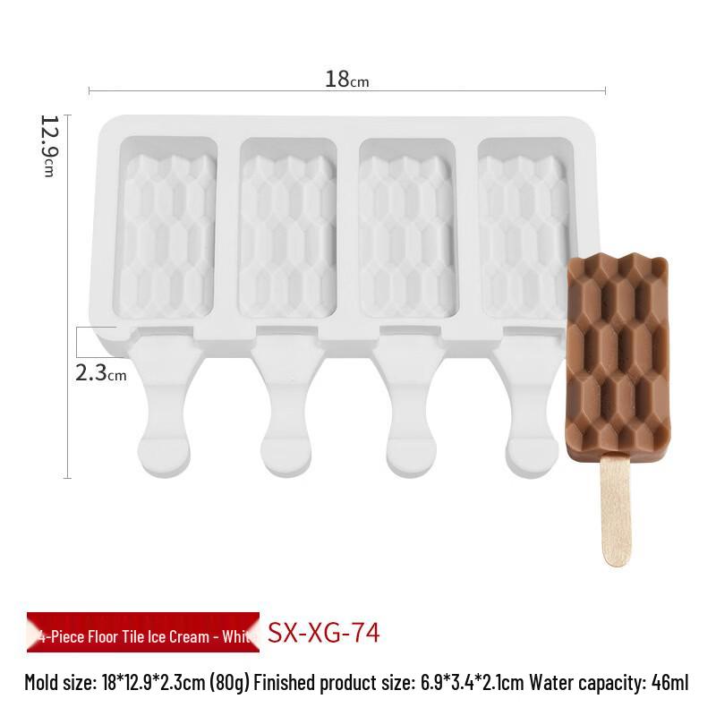 Moules à esquimaux et à glaces en silicone