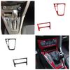 Car Center Console Air Conditioning AC Switch Panel Sticker Decoration Cover Trim for Ford Focus 3 MK3 2015-2018 LHD Accessories