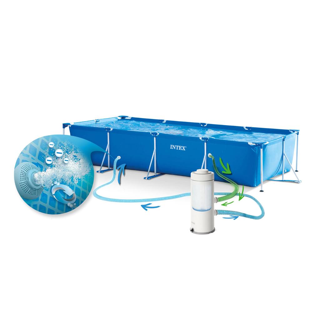 Frame Pool 450X220X84Cm 16In1 Intex 28274