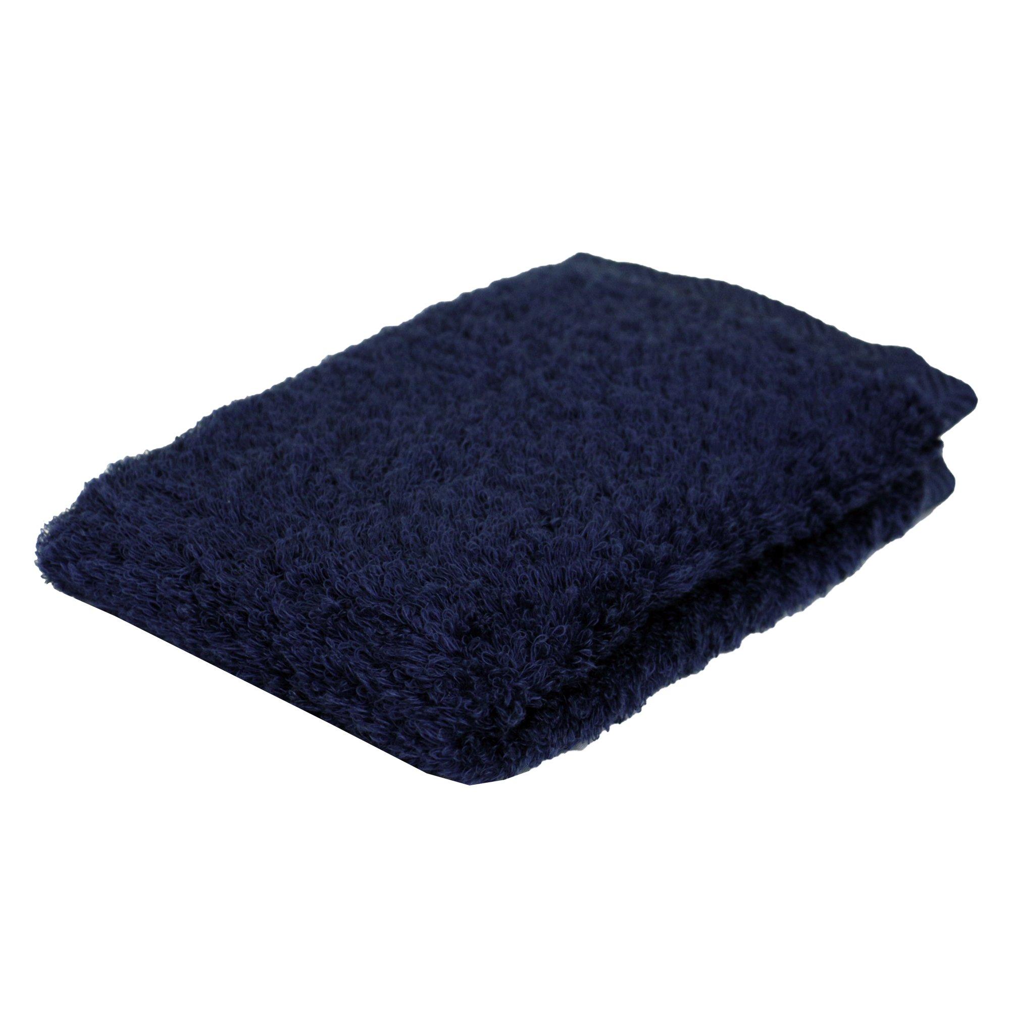 

Nishikawa Imabari Towel Extra Soft Made in TT38100643NV Washcloth, Fluffy, Yarn, Quick-Drying, Lightweight, Smooth, 100% Cotton, Japan, Navy,