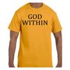 Christian Religious Faith Jesus T Shirt God Within