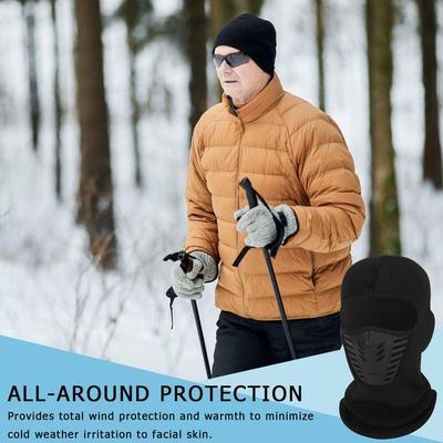 Hat With Face Masque Cycling Motorcycle Windproof Neck Warmer Winter Masques And Scarves For Men Women Cold Weather Skiing