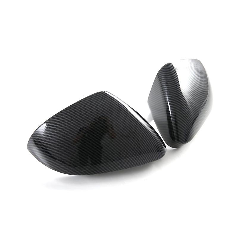 Decoration Door Mirror Cover For BYD Sealion 7 Sea lion 07 EV 2024 2025 Car Rearview Accessories Carbon Fiber Black