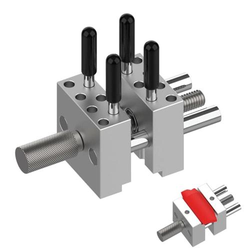 PAVIKE Desktop Vise, Mini Vise, Desktop Metal Vise, Mini Metal Vise, Model Coloring Tool, Plastic Model, Small Clamp, Precision Compact, High-Precisio