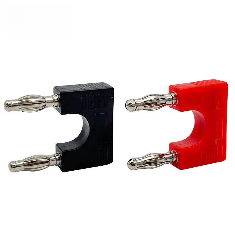 8pcs 4mm Banana Plug Electrical Connector Short-circuit Plug Terminal Couple Adapter J.20004