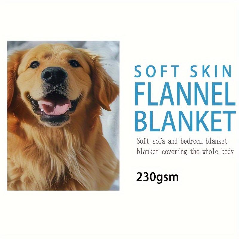 Custom Photo Cover: Custom Dog Portrait On Soft Fleece - Perfect for All Seasons