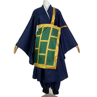 Geto Suguru Cosplay Kostým Černé Modré kimono Školní Uniforma Anime Oblečení Halloween Kostýmy pro ženy Muž